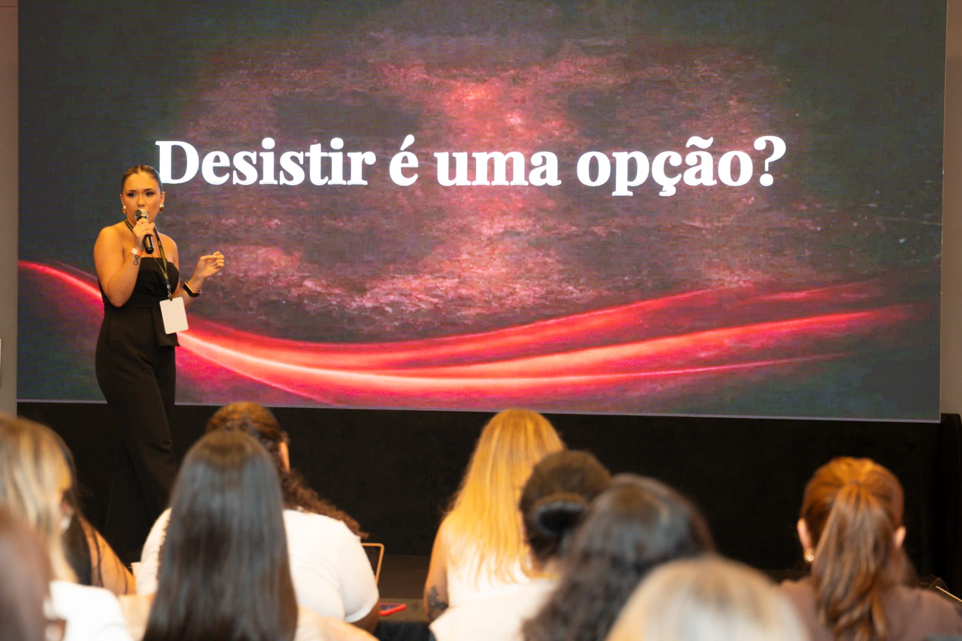 Palestra durante o encontro